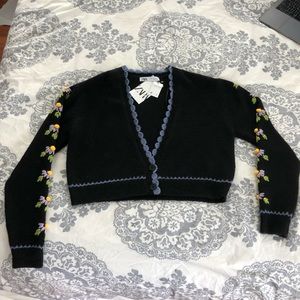 Zara Embroidered Sweater